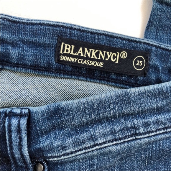 BLANK NYC SKINNY CLASSIQUE DENIM JEANS - Picture 4 of 7